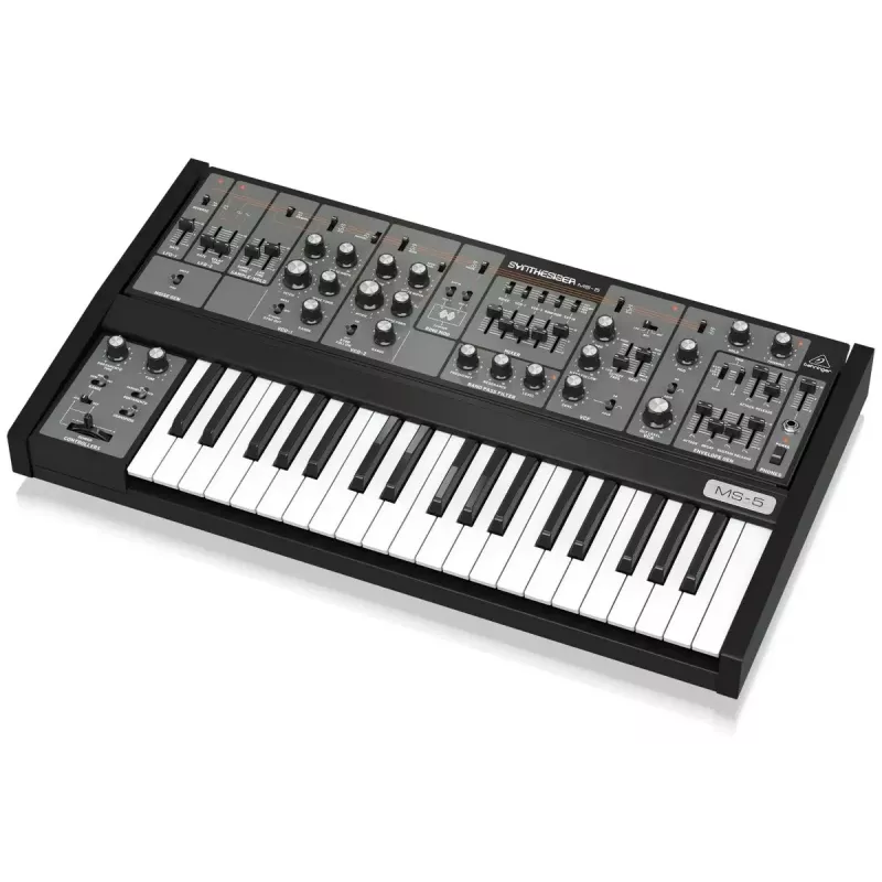 Analoginis sintezatorius Behringer MS-5 — 32 balsų polifonija, 37 klavišai