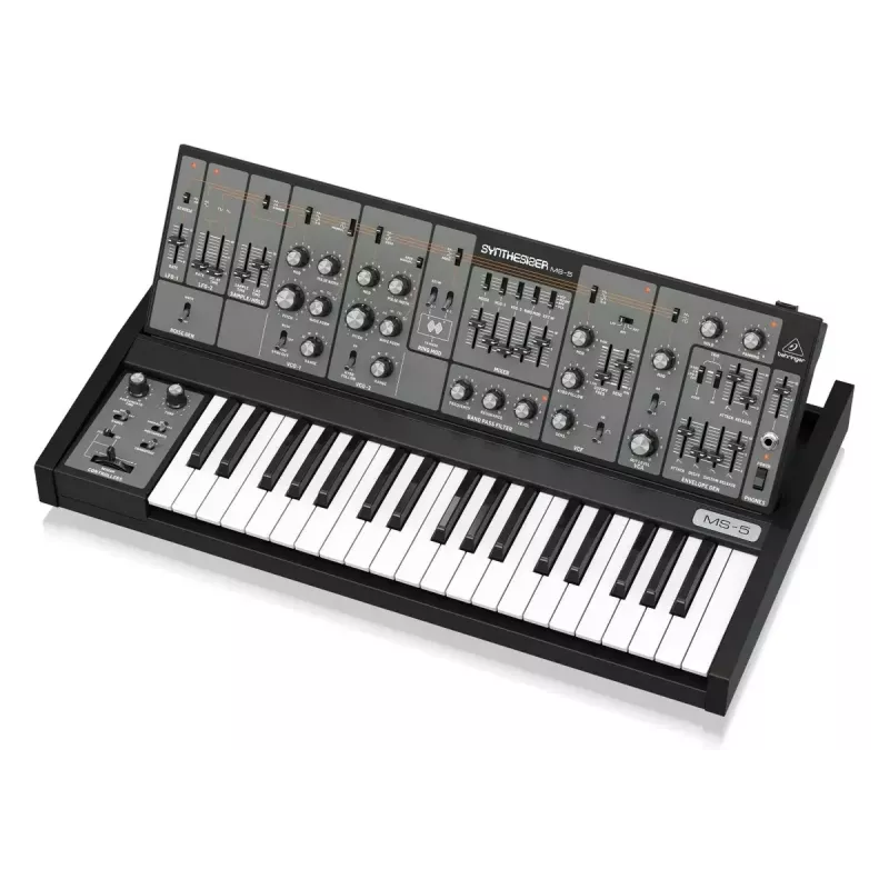 Analoginis sintezatorius Behringer MS-5 — 32 balsų polifonija, 37 klavišai