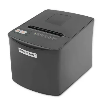 Terminis kvitų spausdintuvas QOLTEC 50256 su USB sąsaja — kompaktiškas POS spausdintuvas