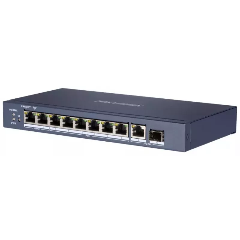 Nevaldomas komutatorius Hikvision DS-3E0510HP-E