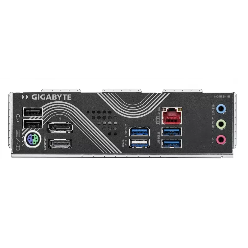 GIGABYTE B860M EAGLE pagrindinė plokštė – Intel Core Ultra serijos procesoriams, 6+1+2+1 fazių VRM, iki 9066MHz DDR5, 1xPCIe 5.0 + 1xPCIe 4.0 M.2, 2.5GbE LAN, USB 3.2 Gen 1