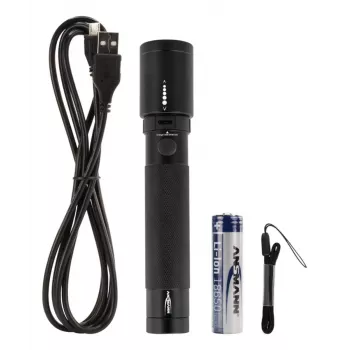 LED žibintas Ansmann T400FR juodas IPX4 5W 400lm