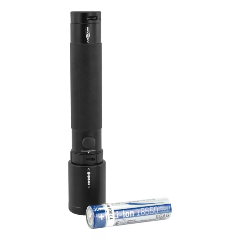 LED žibintas Ansmann T400FR juodas IPX4 5W 400lm