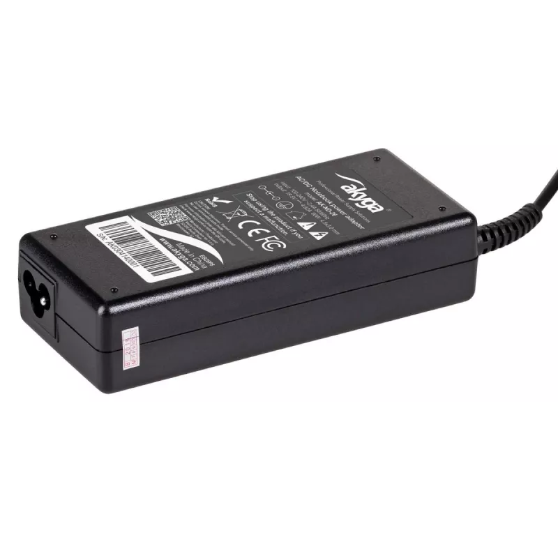 Maitinimo adapteris Akyga AK-ND-26 nešiojamiesiems kompiuteriams, 90W, 19,5V, 4,62A, AC-to-DC, juodas