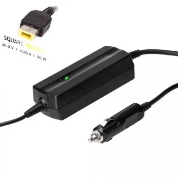 AKYGA nešiojamojo kompiuterio maitinimo adapteris – 20V/4,5A, 90W maitinimas ir plonas antgalis (taip pat žinomas kaip kvadratinis geltonas) kištukas