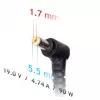AKYGA nešiojamojo kompiuterio maitinimo adapteris – 19V/4,74A, 90W galia ir 5,5*1,7 mm kištukas