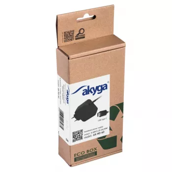 Maitinimo adapteris Akyga AK-ND-60, universalus 45 W, įvestis 100–250 V, juodas, 0,183 kg