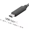 Maitinimo adapteris Akyga AK-ND-60, universalus 45 W, įvestis 100–250 V, juodas, 0,183 kg