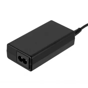 Vidinis įkroviklis Akyga AK-NU-12 nešiojamiesiems kompiuteriams, 65 W, išvestis 1–3,5 V, įvestis 18,5–20 V, kintamoji srovė, juodas