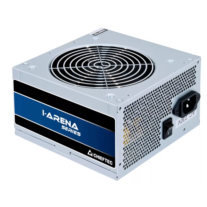 Chieftec GPB-400S maitinimo blokas 400 W 20+4 kontaktų ATX PS/2 sidabrinis