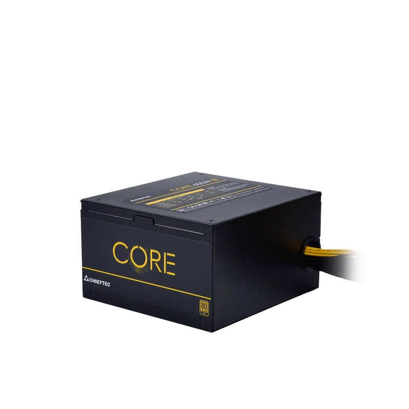 Chieftec Core BBS-600S maitinimo blokas 600 W 24 kontaktų ATX PS/2 Juoda