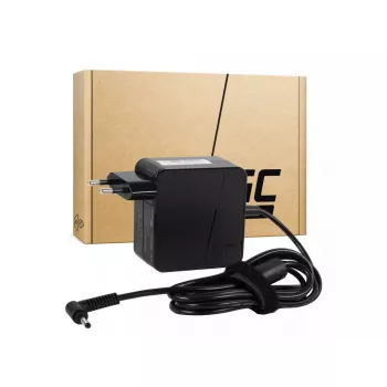 Maitinimo adapteris Green Cell AD41PV2 65 W nešiojamiesiems kompiuteriams, 19 V 3,42 A, vidaus, juodas