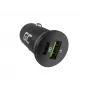 Automobilinis pakrovėjas Green Cell CADM-GC-38AC 38W, 1x USB-C (PD 3.0) + 1x USB-A, aliuminis korpusas, juodas