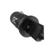 Automobilinis pakrovėjas Green Cell CADM-GC-38AC 38W, 1x USB-C (PD 3.0) + 1x USB-A, aliuminis korpusas, juodas