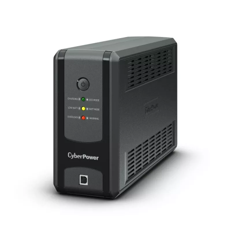 CyberPower UT850EG-FR nepertraukiamo maitinimo šaltinis (UPS) Line-Interactive 0,85 kVA 425 W 3 kintamosios srovės lizdų