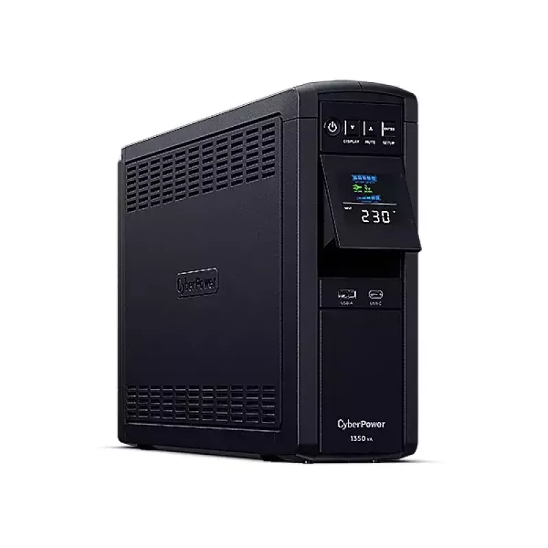 CyberPower CP1350EPFCLCD nepertraukiamo maitinimo šaltinis (UPS) Line-Interactive 1,35 kVA 780 W 6 kintamosios srovės lizdų
