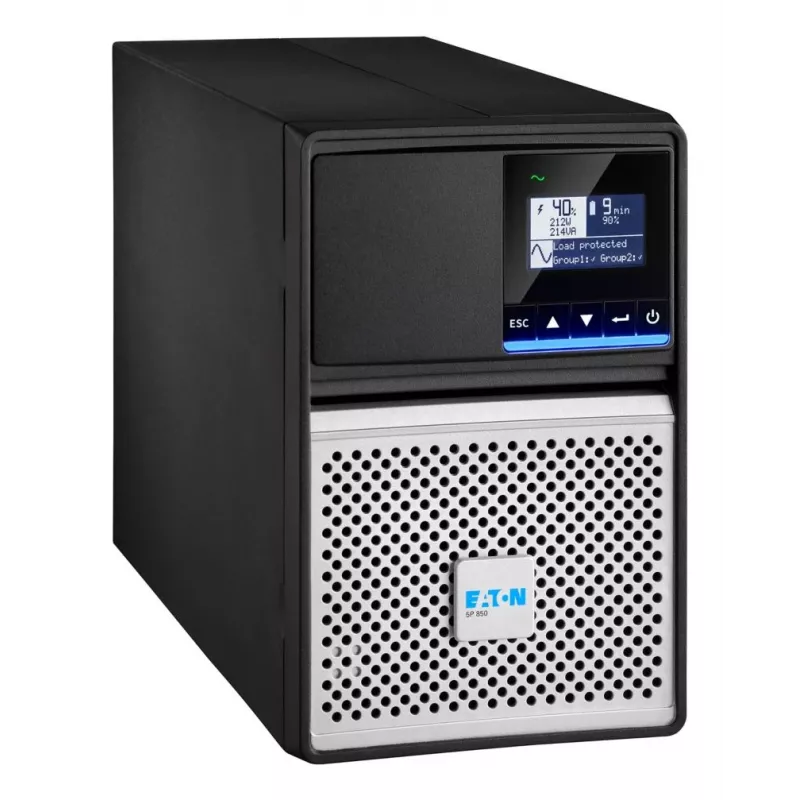 EATON CORPORATION Eaton UPS 5P Gen2 - 850 VA, 680 W, Įvestis: C14, Išvestys: (6) C13, bokštinis