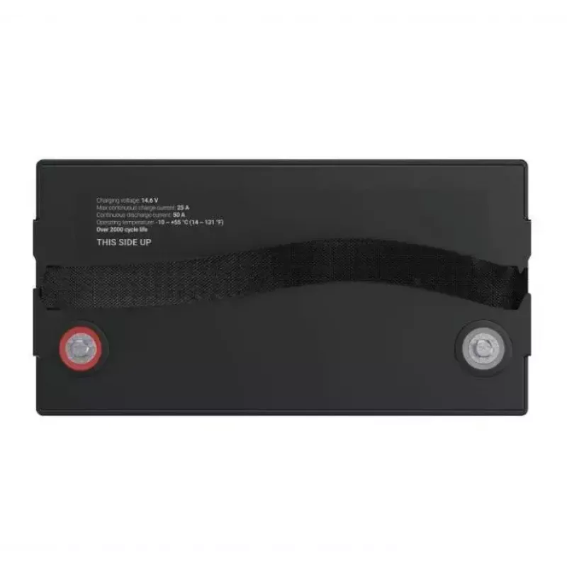 LiFePO4 baterija Green Cell 12,8 V 125 Ah — 125 Ah, 12,8 V, 150 A maks. iškrova, 13,5 kg, 340×180×225 mm