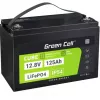LiFePO4 baterija Green Cell 12,8 V 125 Ah — 125 Ah, 12,8 V, 150 A maks. iškrova, 13,5 kg, 340×180×225 mm