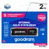 Goodram PX700 SSD SSDPR-PX700-02T-80 vidinis kietojo kūno diskas 2 TB M.2 PCI Express 4.0 NVMe 3D NAND