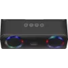 Nešiojamas Bluetooth garsiakalbis DEFENDER Q1 juodas, 10W RMS, 1200 mAh, Bluetooth 5.0, MicroSD, FM, AUX, USB