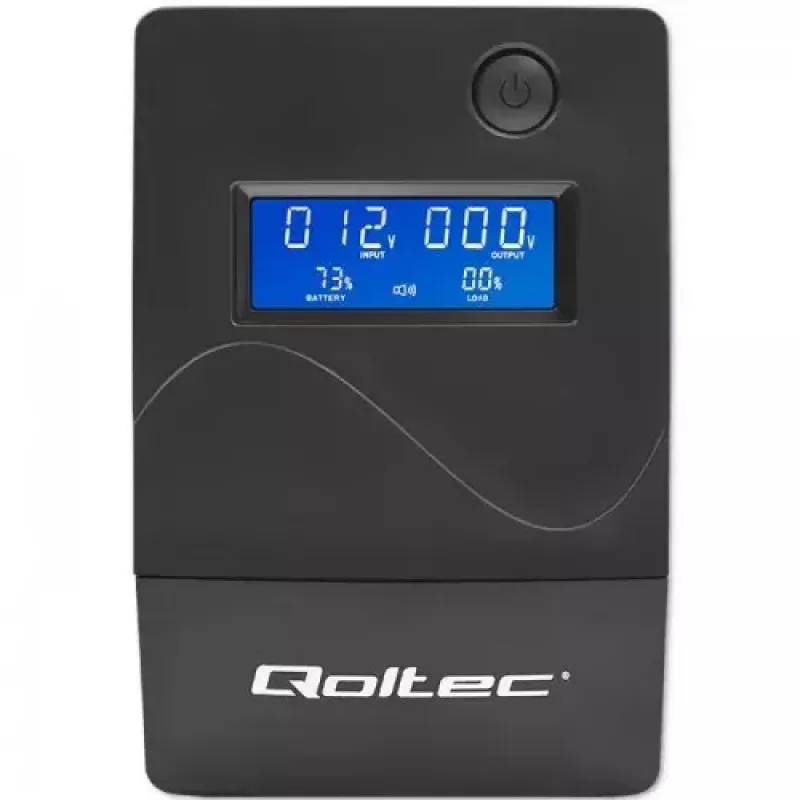 Nenutrūkstamo maitinimo šaltinis Qoltec Monolith 0,85 kVA 480 W 2 kintamosios srovės lizdai