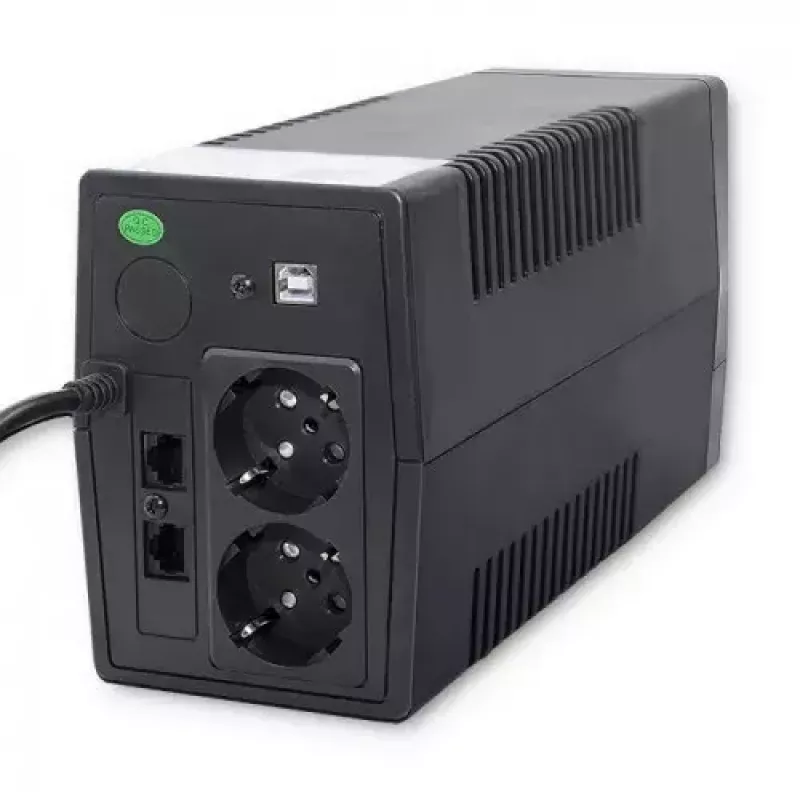 Nenutrūkstamo maitinimo šaltinis Qoltec Monolith 0,85 kVA 480 W 2 kintamosios srovės lizdai