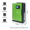 Saulės įkrovos valdiklis QOLTEC 53886 MPPT 100A 24V, skirtas 3,5 kW sistemoms