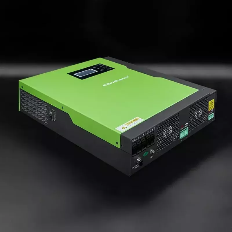 Saulės įkrovos valdiklis QOLTEC 53886 MPPT 100A 24V, skirtas 3,5 kW sistemoms