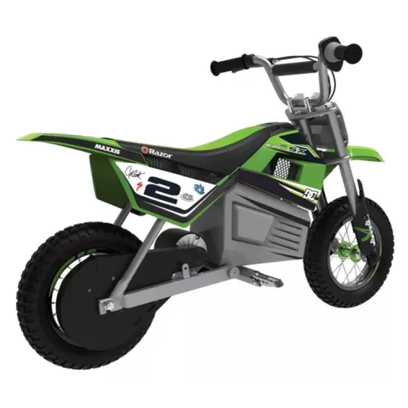 Elektrinis paspirtukas Razor Dirt Rocket SX350 McGrath — 24 V, 22 km/h, 12 colių ratai, vienvietis, juodas