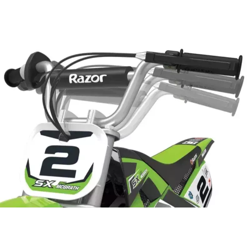 Elektrinis paspirtukas Razor Dirt Rocket SX350 McGrath — 24 V, 22 km/h, 12 colių ratai, vienvietis, juodas