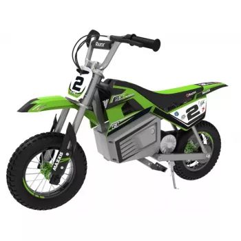 Elektrinis paspirtukas Razor Dirt Rocket SX350 McGrath — 24 V, 22 km/h, 12 colių ratai, vienvietis, juodas