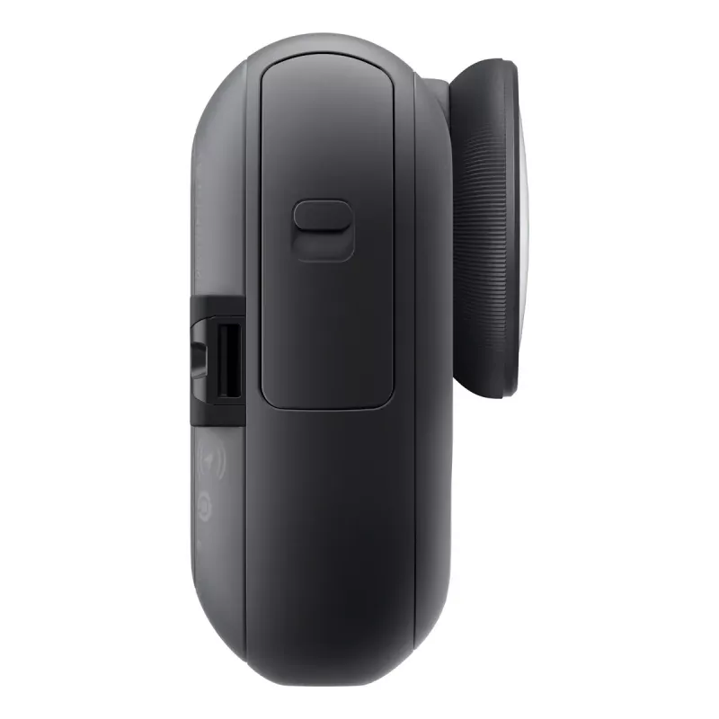 Veiksmo sporto kamera Insta360 GO Ultra Standard Juoda — 4K Ultra HD 3840×2880, 1/1,28 colio jutiklis, 240 fps, Wi‑Fi, integruotas ekranas, MicroSD, 52,9 g