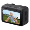 Veiksmo sporto kamera Insta360 GO Ultra Standard Juoda — 4K Ultra HD 3840×2880, 1/1,28 colio jutiklis, 240 fps, Wi‑Fi, integruotas ekranas, MicroSD, 52,9 g