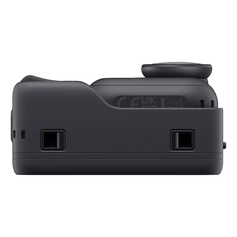 Veiksmo sporto kamera Insta360 GO Ultra Standard Juoda — 4K Ultra HD 3840×2880, 1/1,28 colio jutiklis, 240 fps, Wi‑Fi, integruotas ekranas, MicroSD, 52,9 g