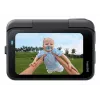 Veiksmo sporto kamera Insta360 GO Ultra Standard Juoda — 4K Ultra HD 3840×2880, 1/1,28 colio jutiklis, 240 fps, Wi‑Fi, integruotas ekranas, MicroSD, 52,9 g