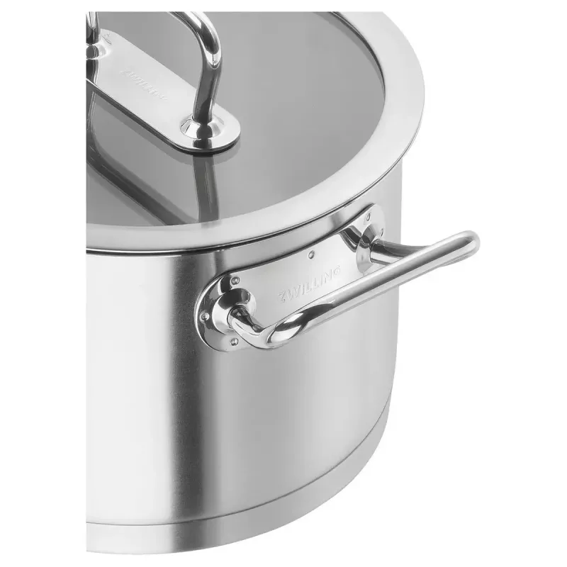 ZWILLING Pro apvalus puodas 6,2 l sidabrinis 24 cm