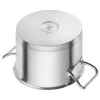 ZWILLING Pro apvalus puodas 6,2 l sidabrinis 24 cm