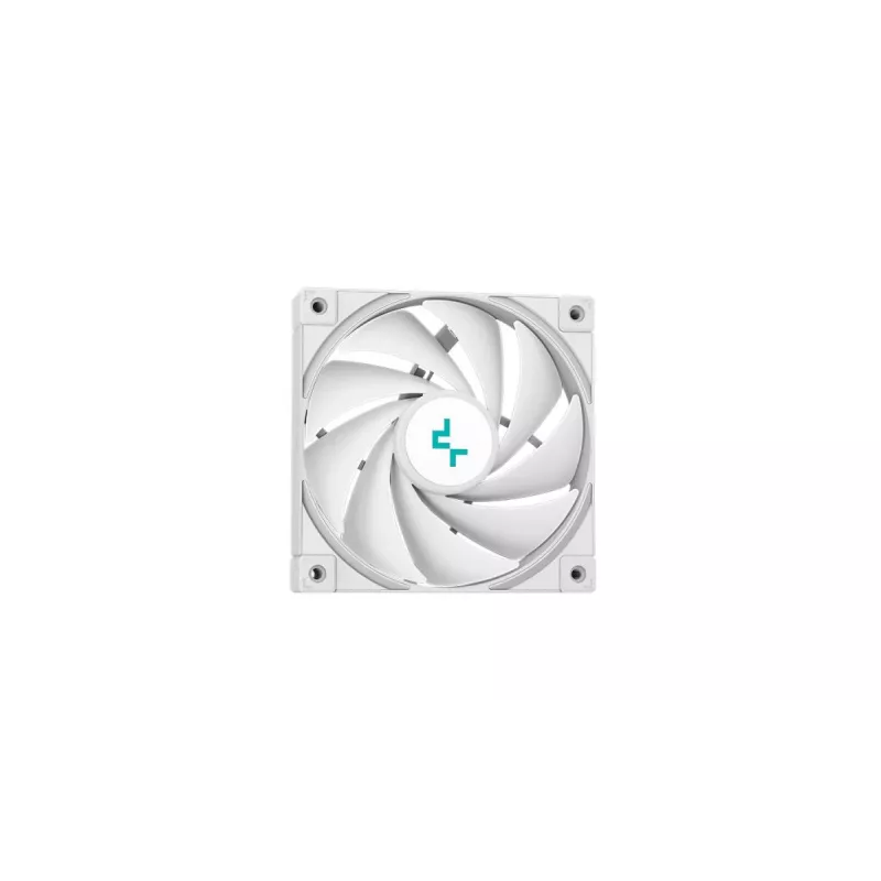 Vandens aušintuvas DeepCool LT520 WH, baltas, 240 mm radiatorius, 2x120 mm FDB ventiliatoriai, PWM, LGA/AM4/AM5/sTR4 palaikymas