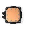 Skysčio aušintuvas „viskas viename“ DeepCool LS520 SE WH — 240 mm radiatorius, 2× 120 mm PWM ventiliatoriai, baltas, varinis pagrindas
