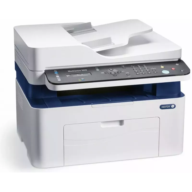 Daugiafunkcis įrenginys Xerox WorkCentre 3025/NI — vienspalvis lazerinis daugiafunkcis, 20 psl./min., Wi‑Fi, Ethernet, A4, 1200x1200 DPI