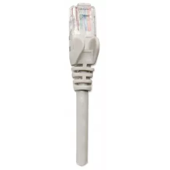 komutacinis kabelis INTELLINET Cat5e U/UTP 3 m, Pilka, CCA, RJ-45–RJ-45, 350 MHz