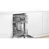 Įmontuojama indaplovė Bosch Serie 4 SPV4HMX10E, kompaktiška, 10 vietų, 44 dB, energijos klasė E