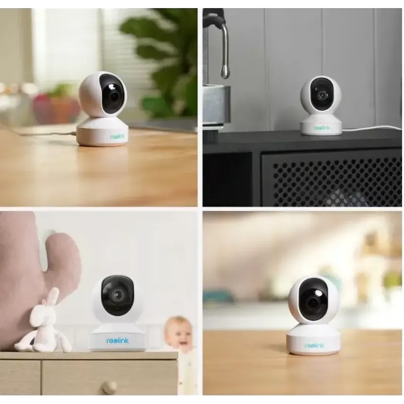 IP apsaugos kulkos formos kamera Reolink E340 8 MP, 4K (3480×2160), PoE/2,4/5 GHz Wi‑Fi, microSD, IP67, 30 kadr./s