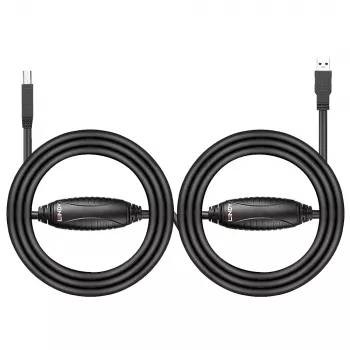 USB kabelis Lindy 10m Aktyvus USB 3.0 kabelis