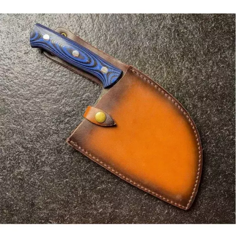 Virtuvinis peilis Samura Mad Bull 18 cm mėlynas SMB-0040