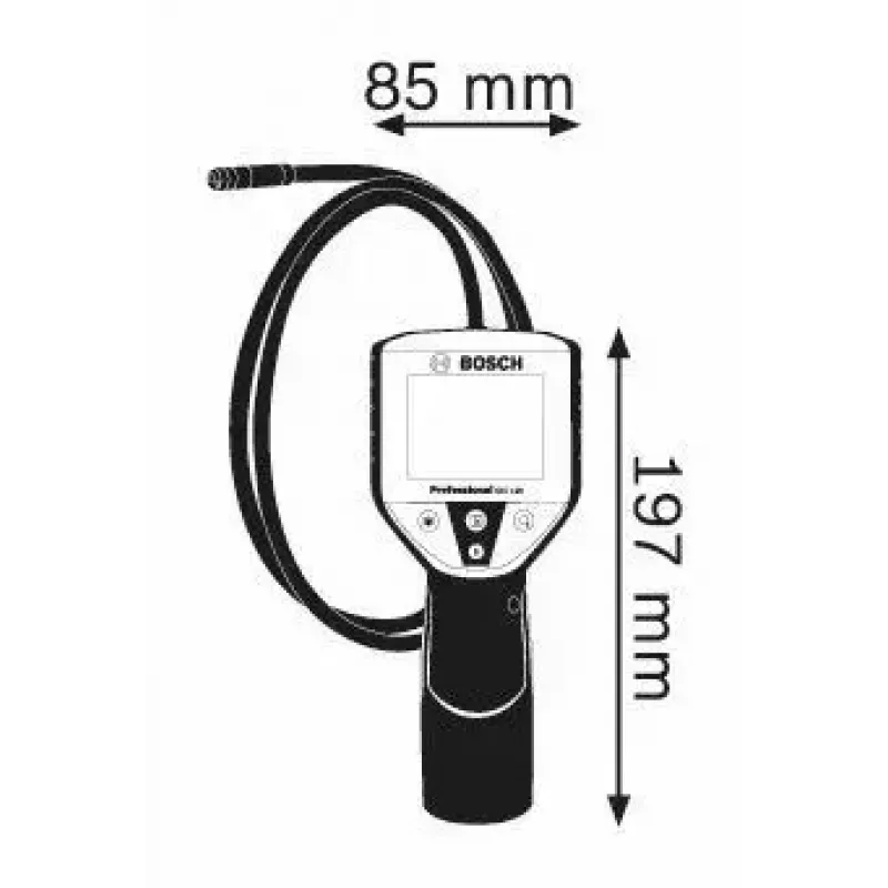 Bosch GIC 120 Professional pramoninė apžiūros kamera 8,5 mm
