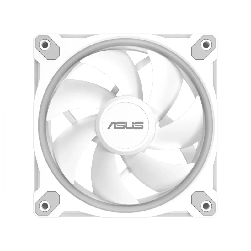 Ventiliatorius ASUS Prime MR120 ARGB White 120 mm movinis ventiliatorius korpusui