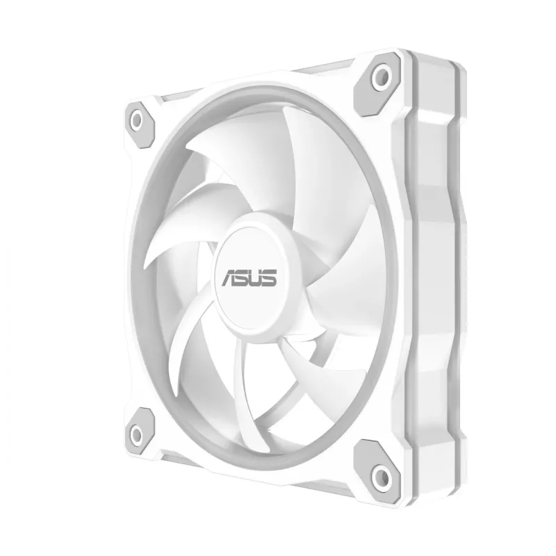 Ventiliatorius ASUS Prime MR120 ARGB White 120 mm movinis ventiliatorius korpusui