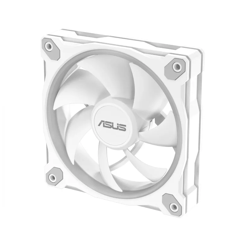 Ventiliatorius ASUS Prime MR120 ARGB White 120 mm movinis ventiliatorius korpusui